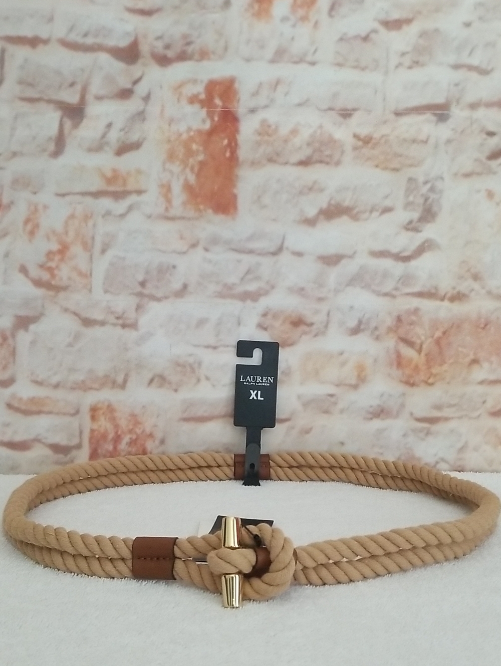 New Ralph Lauren Rope Toggle Belt